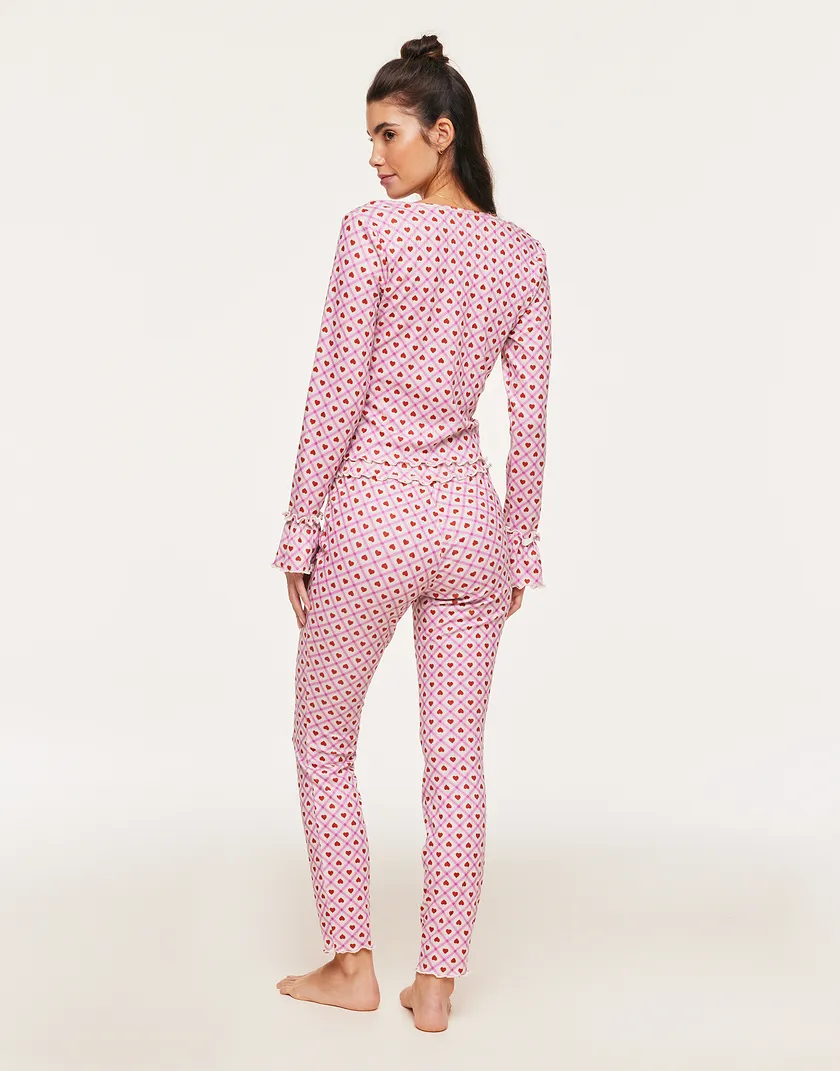 Audra Novelty Pink sleepwear bundle Model 6