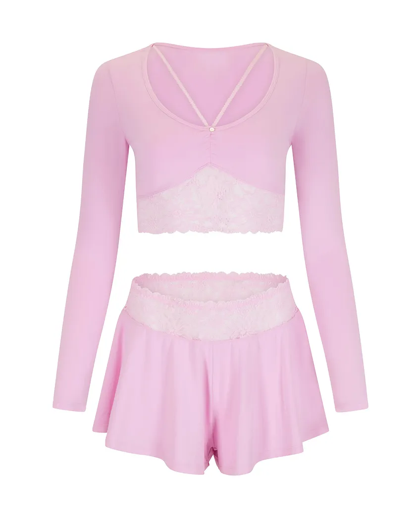 Madelynn Medium Pink sleepwear bundle Still 2