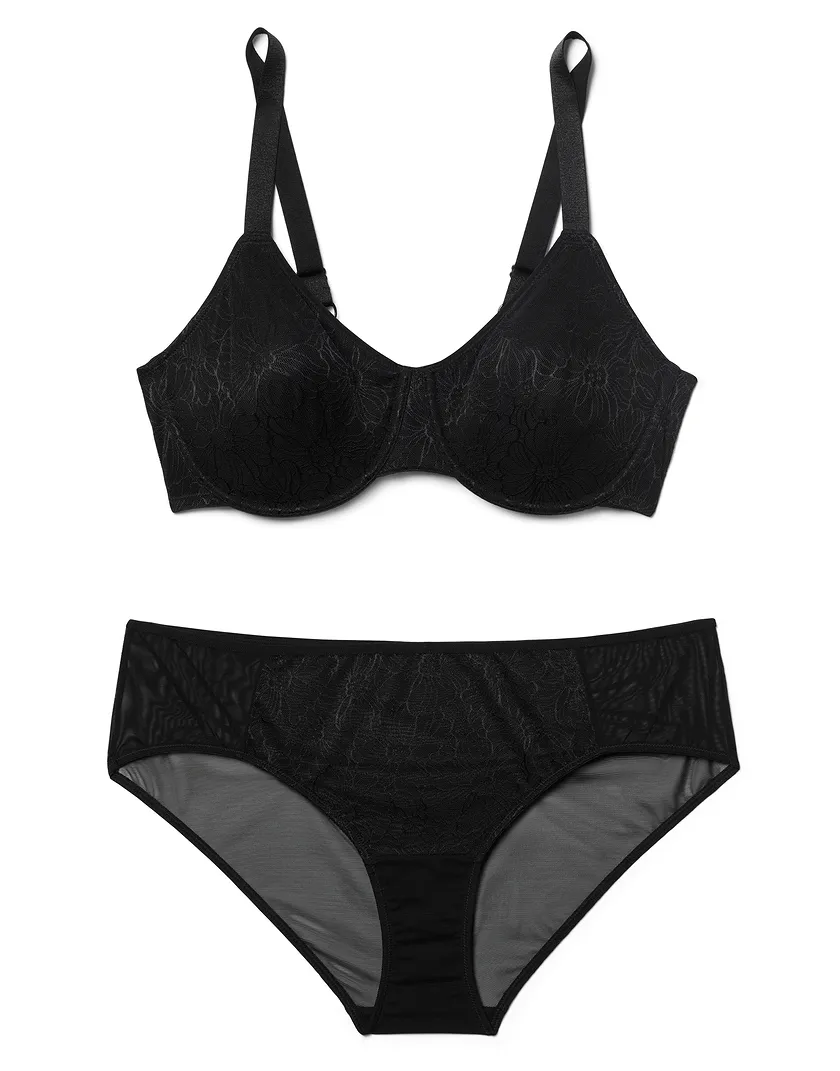 Reba Black 2 Unlined bra bundle Still 2