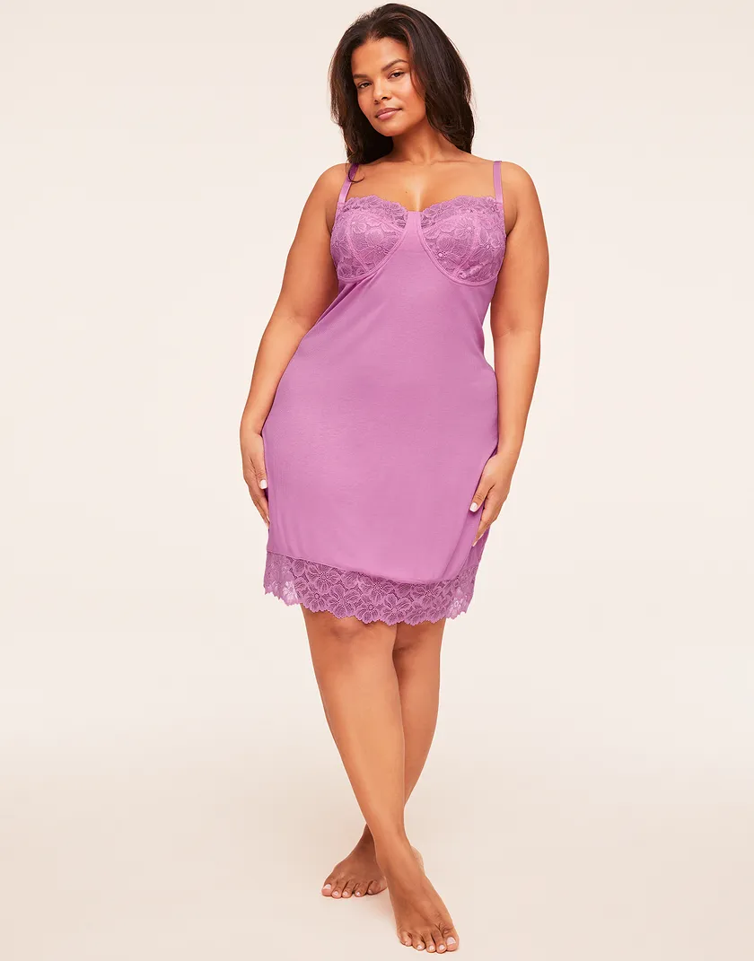 Aliyah Medium Purple Plus Unlined sleepwear bundle Model 2
