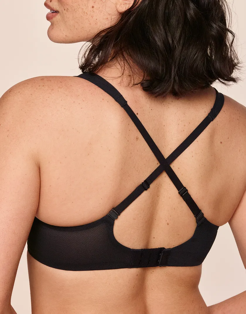 Ivy Black Unlined bra bundle Model 4