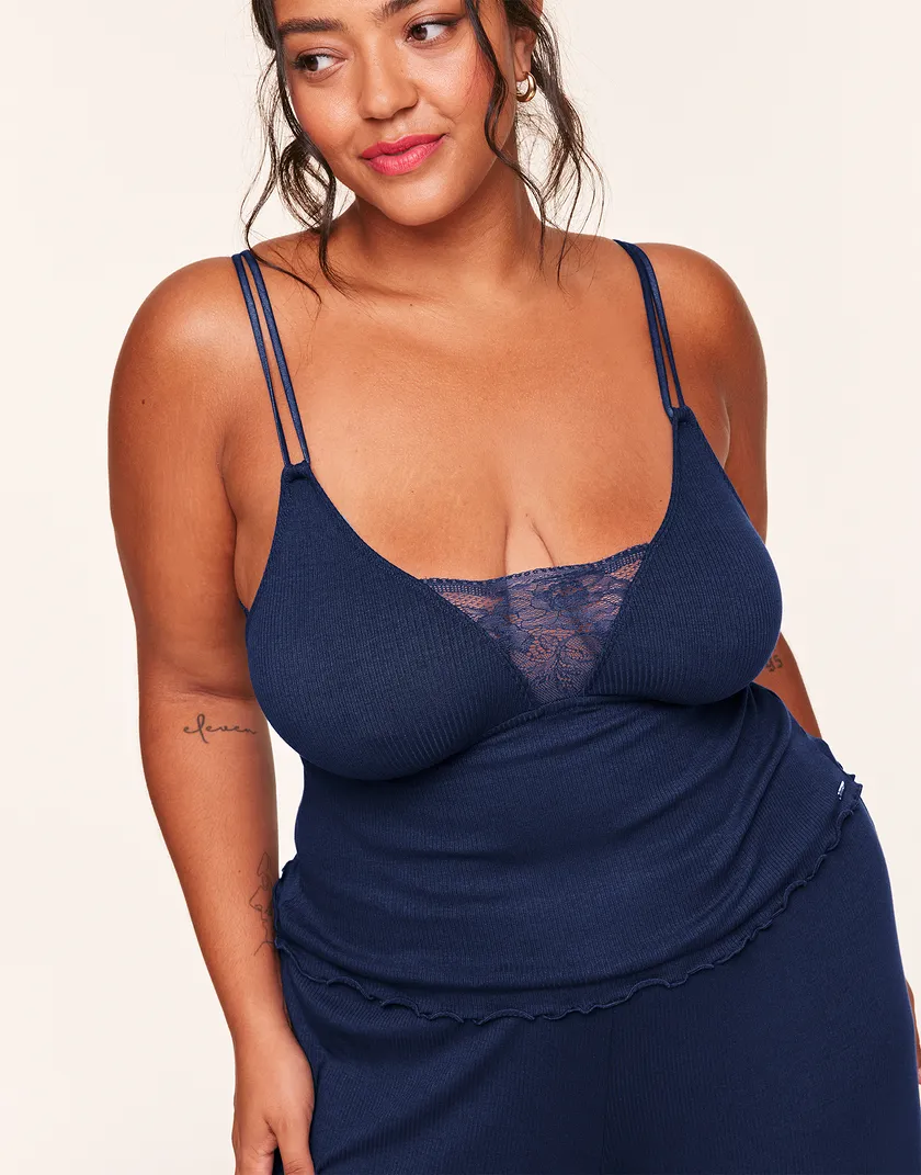 Valencia Dark Blue Plus sleepwear bundle Model 5