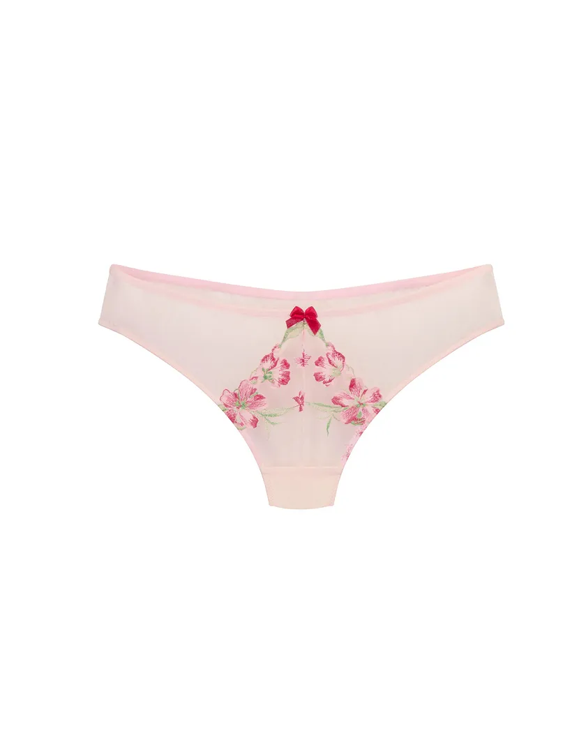 Daphne Bikini Floral Pink panty bundle Still 2