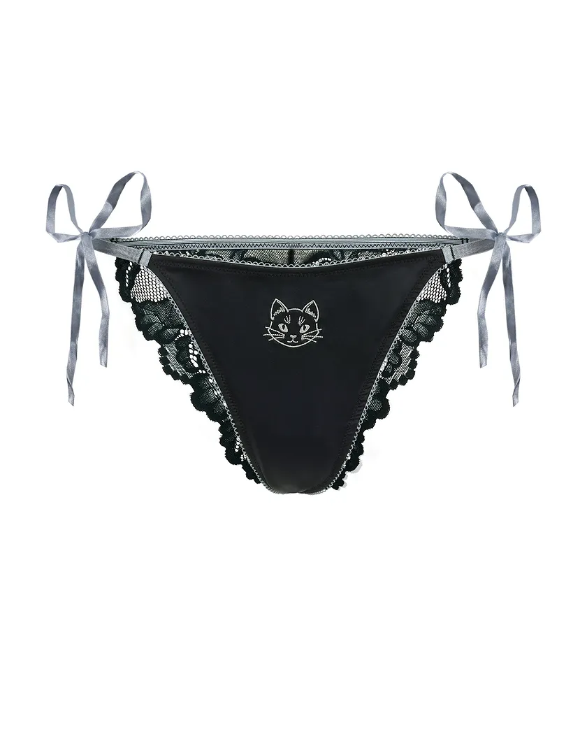 3-Pack Satin Panty Brazilian Black panty pack Still 2