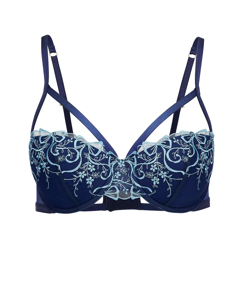 Erica Dark Blue 2 Plus Contour bra bundle Still 3