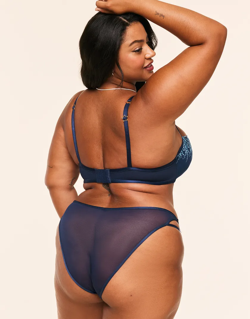 Erica Dark Blue 2 Plus Contour bra bundle Model 2