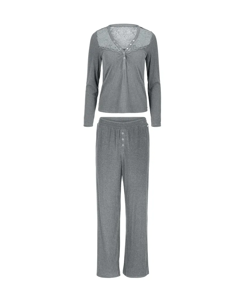 Zahra Dark Gray sleepwear bundle Still 3