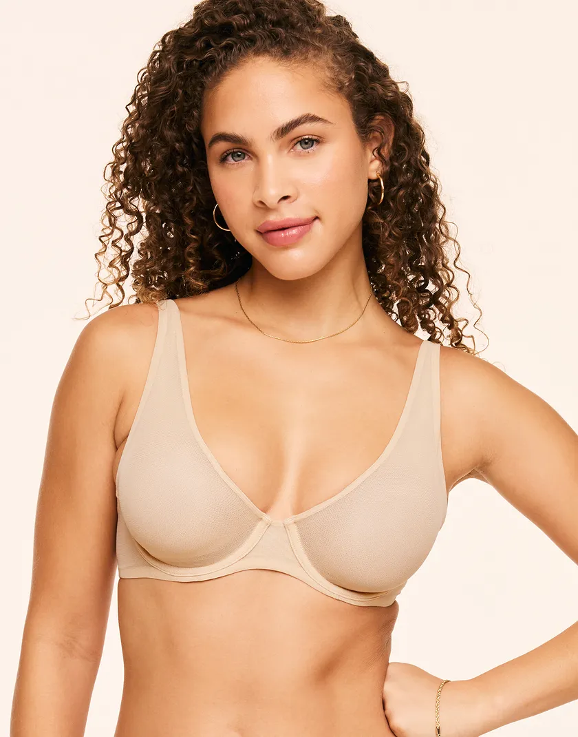 Ivy Light Beige Unlined bra bundle Model 1