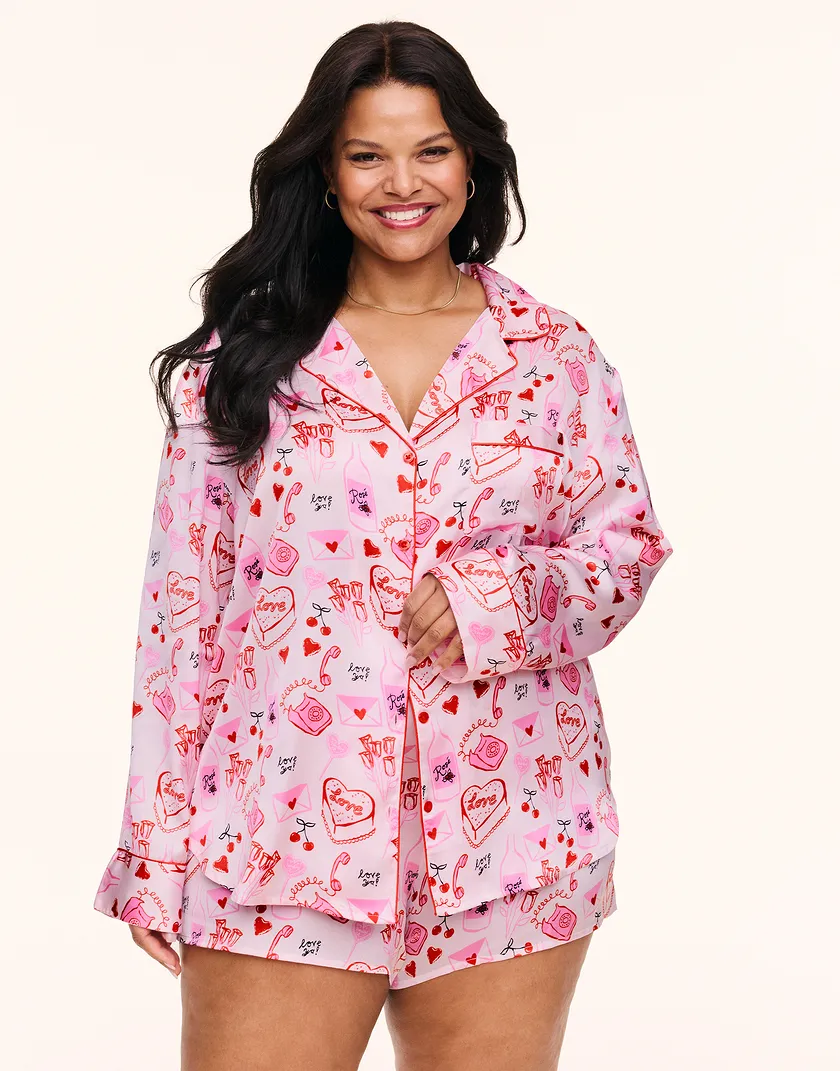 Sammi Novelty Pink Plus sleepwear bundle Model 2