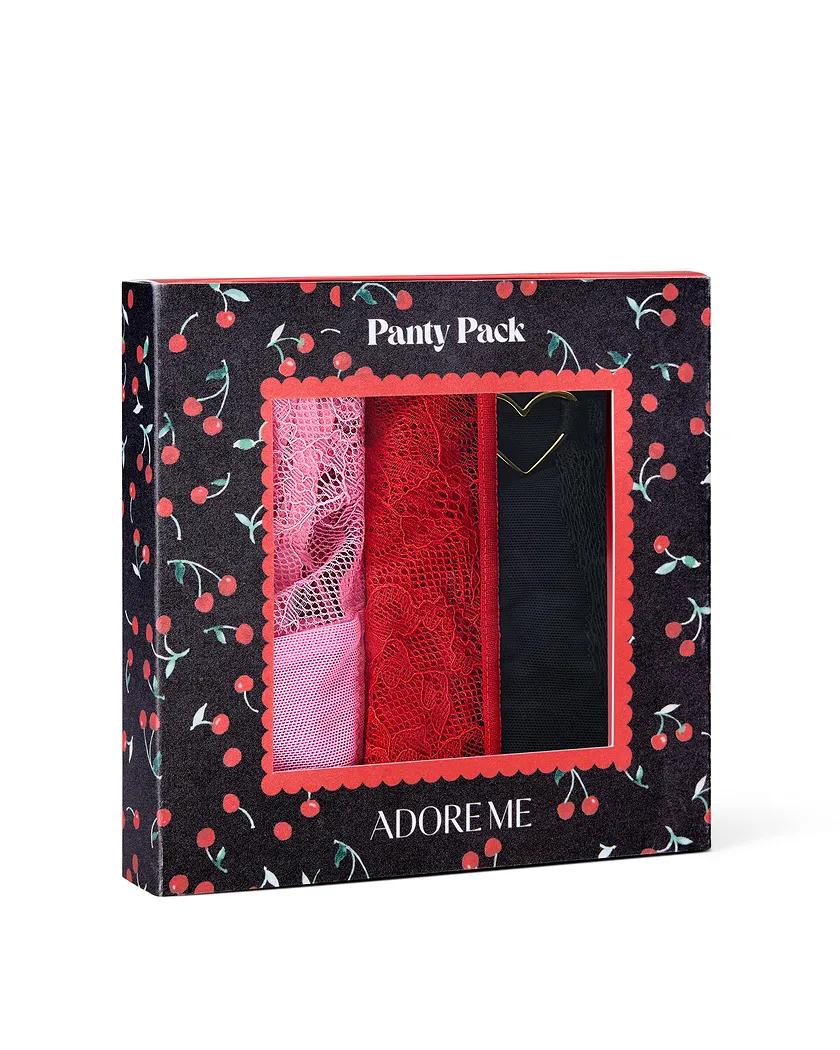 3-Pack Sexy Panty G-String Pink panty pack Still 1