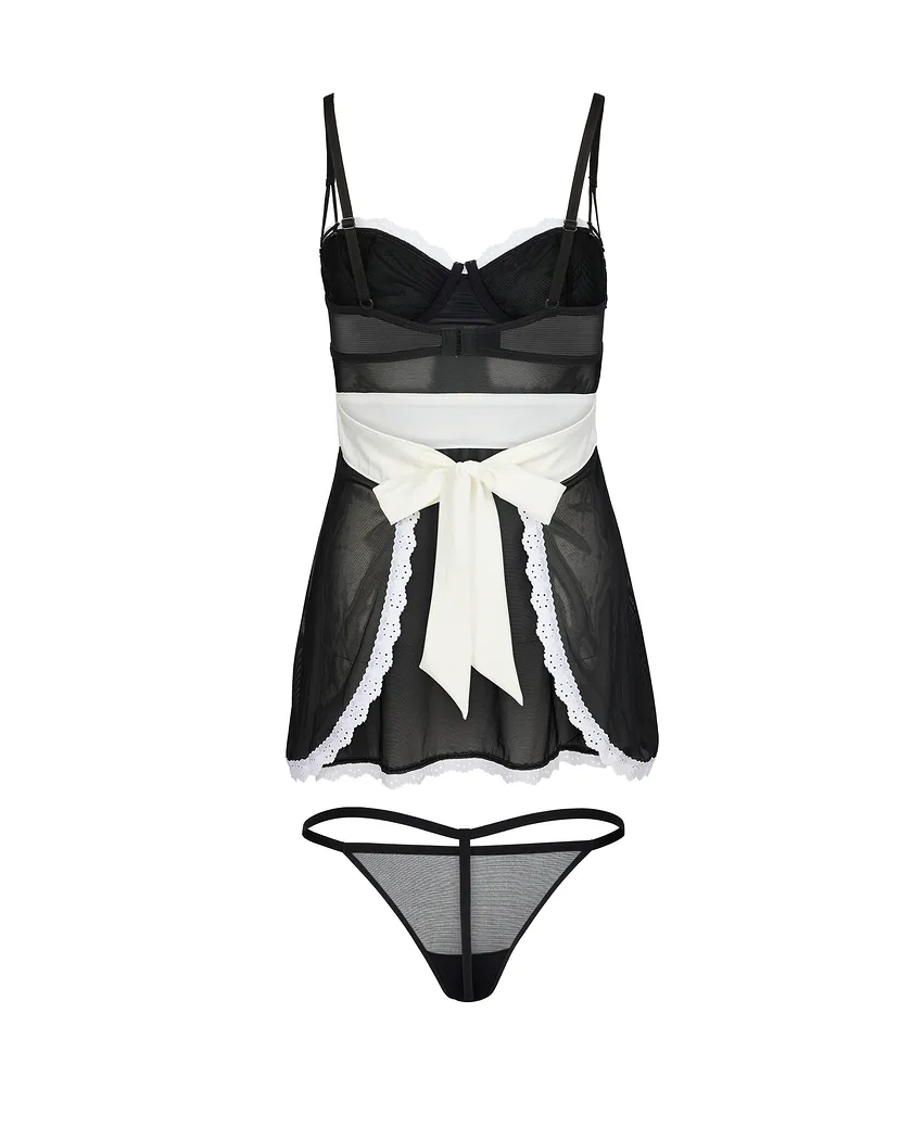Lola Black Unlined lingerie bundle Still 8
