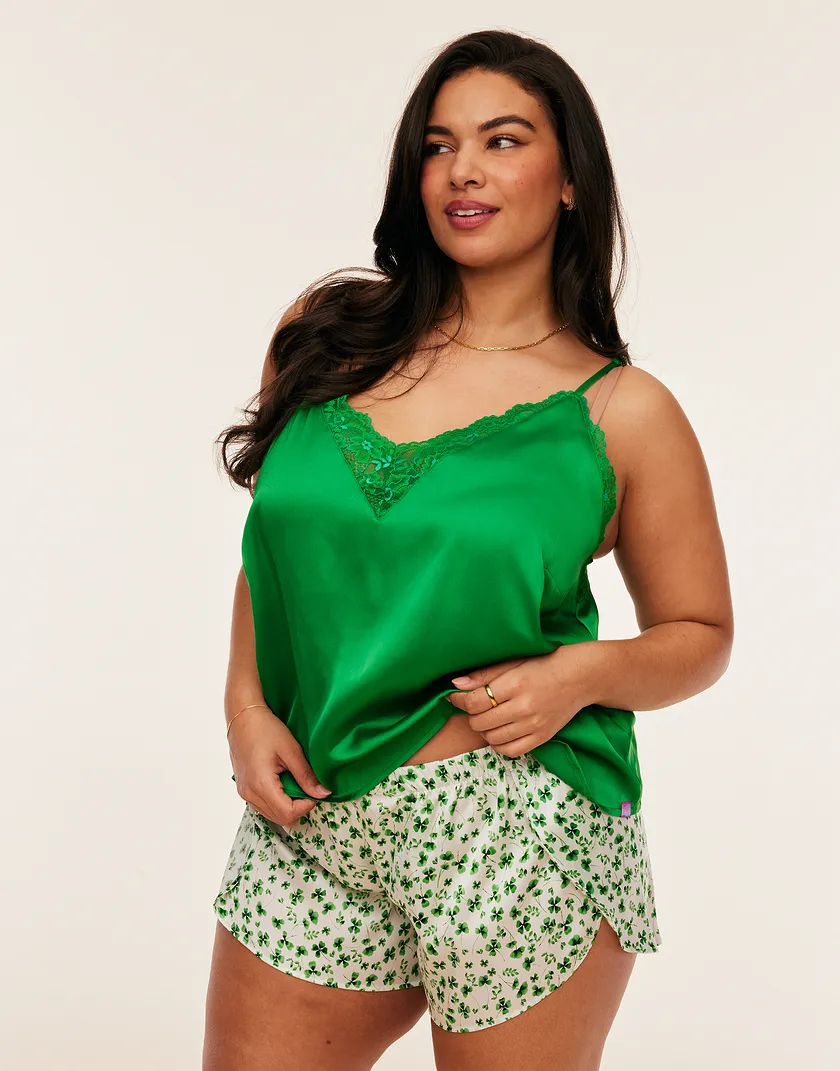 Linny B1 Dark Green Plus sleepwear bundle Model 1