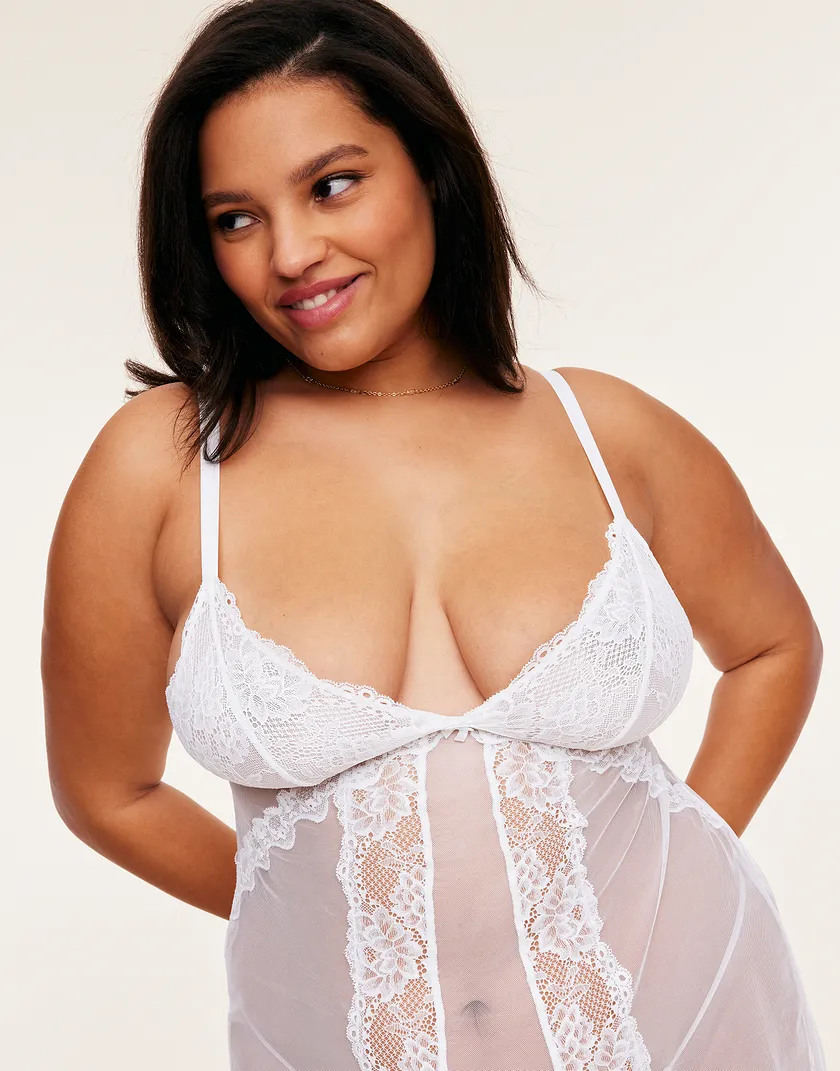 Dixi White Plus lingerie bundle Model 5