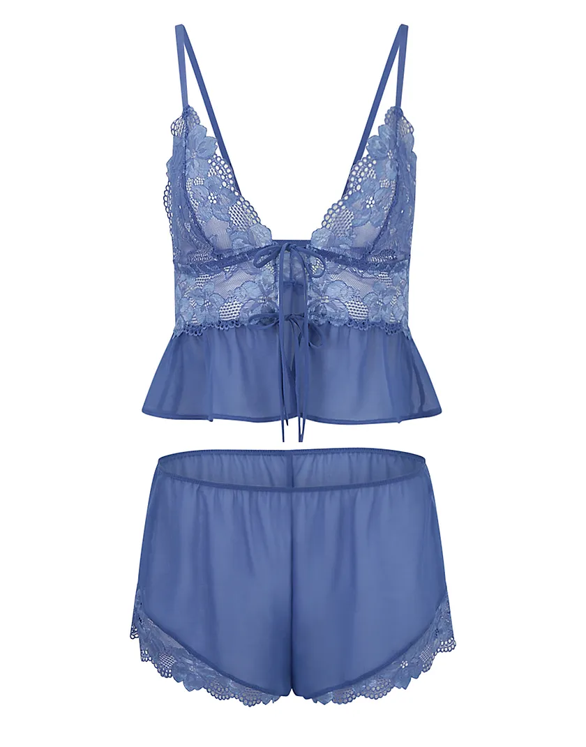 Tammy Dark Blue 2 Unlined lingerie bundle Still 3