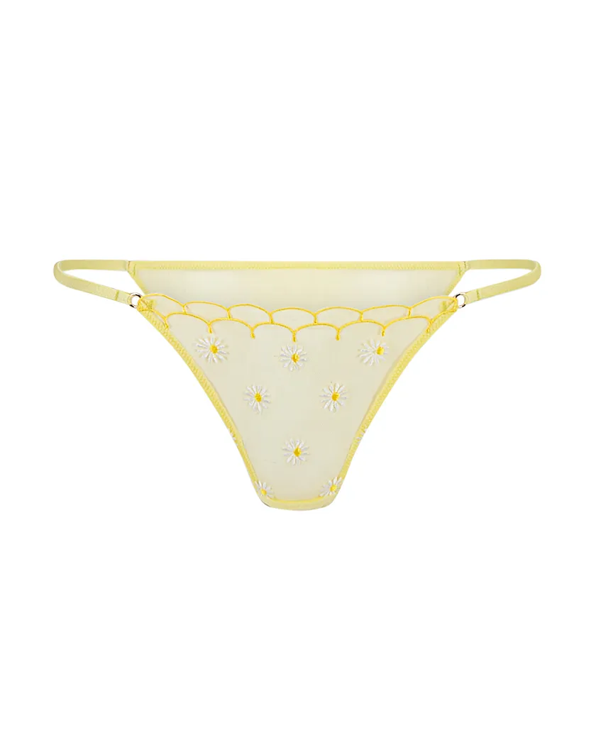 Bettie Brazilian Light Yellow panty bundle Still 1