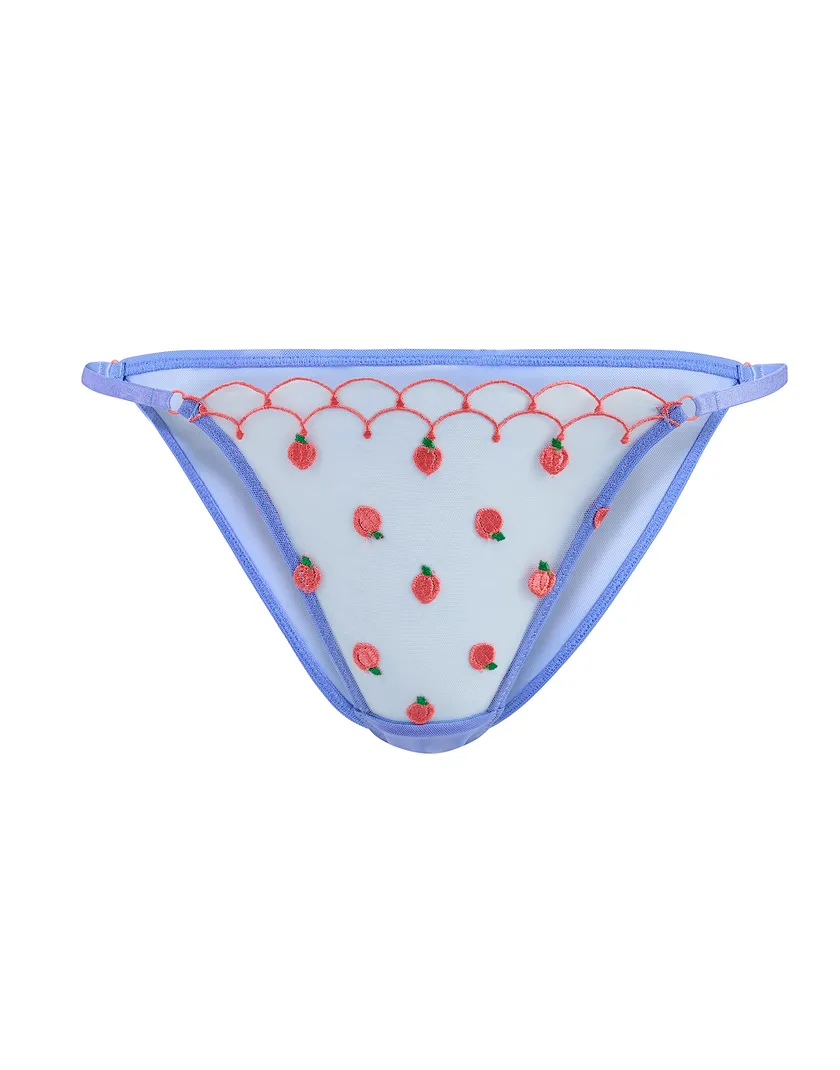 Bettie Brazilian Medium Blue panty bundle Still 1