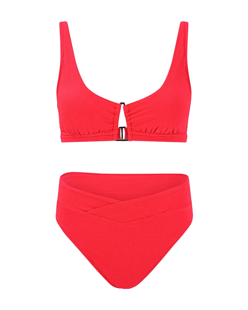 Coraline Dark Red 2 Contour swimwear bundle Still 3