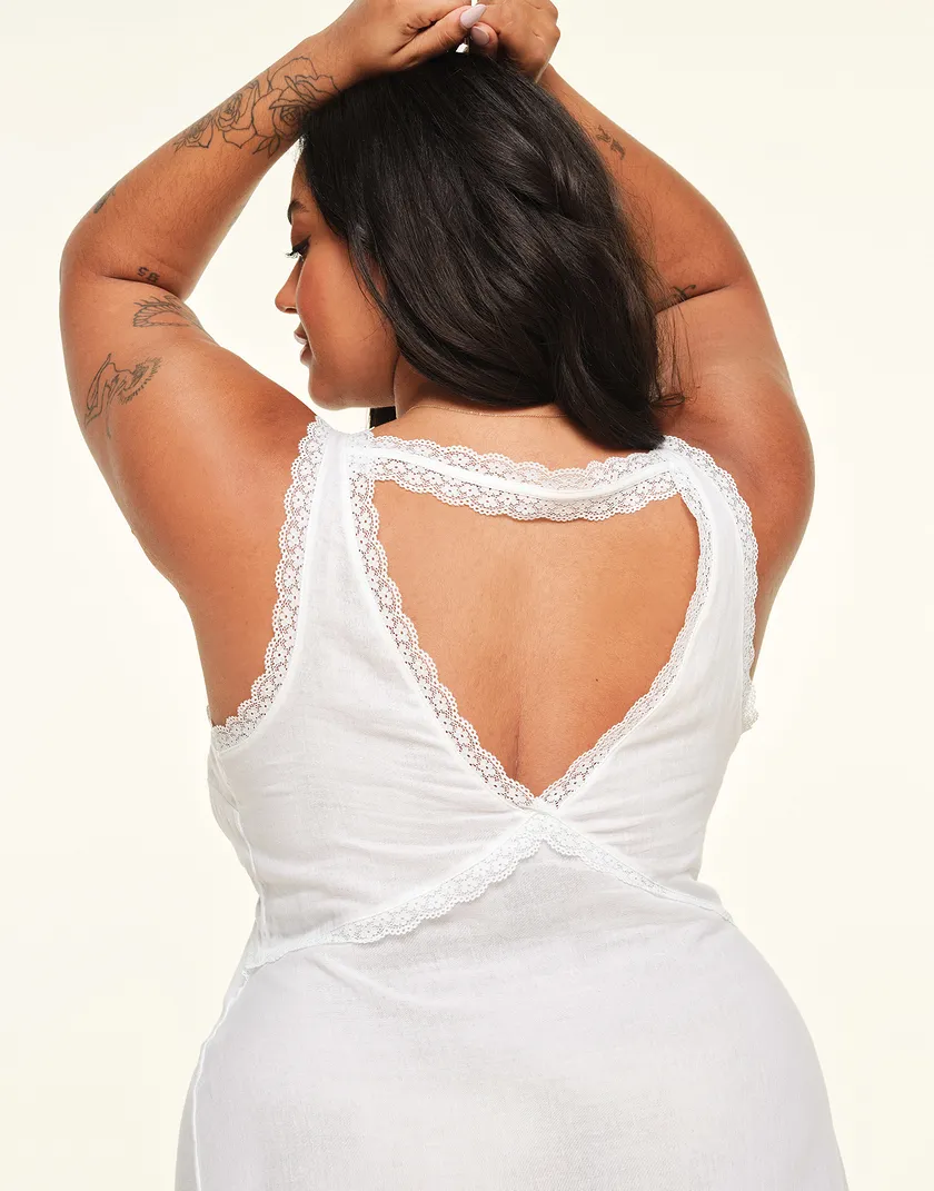 Dienna White Plus sleepwear bundle Model 5