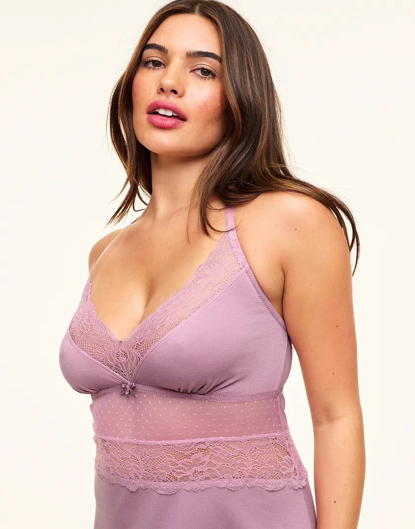 Christyna Medium Purple sleepwear bundle Model 6