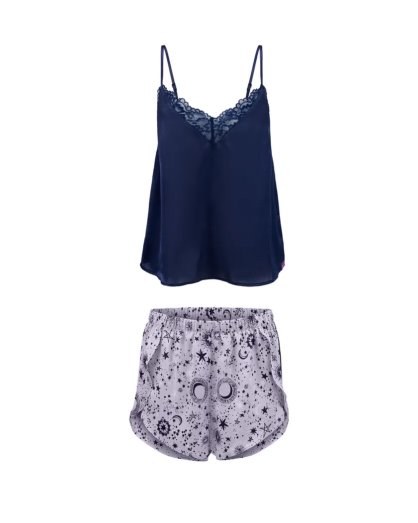 Linny B1 Dark Blue sleepwear bundle Still 3