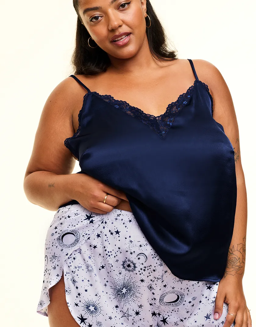 Linny B1 Dark Blue Plus sleepwear bundle Model 4