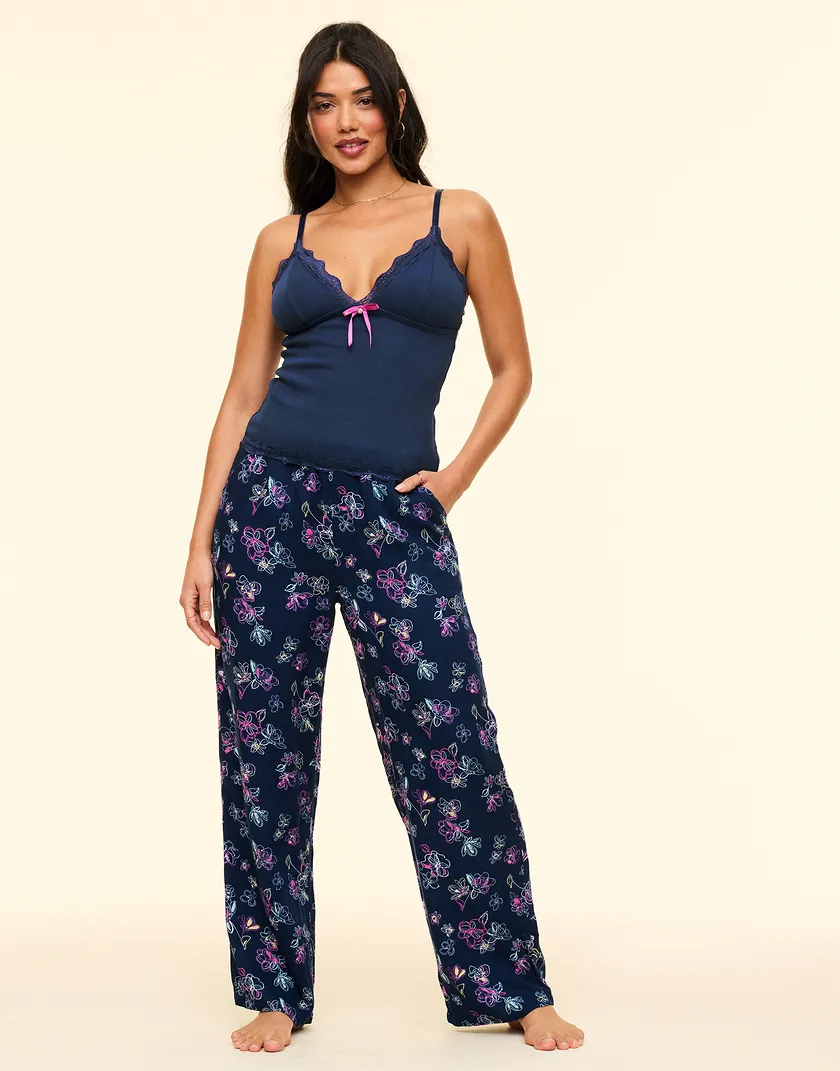 Bryony Dark Blue sleepwear bundle Model 1