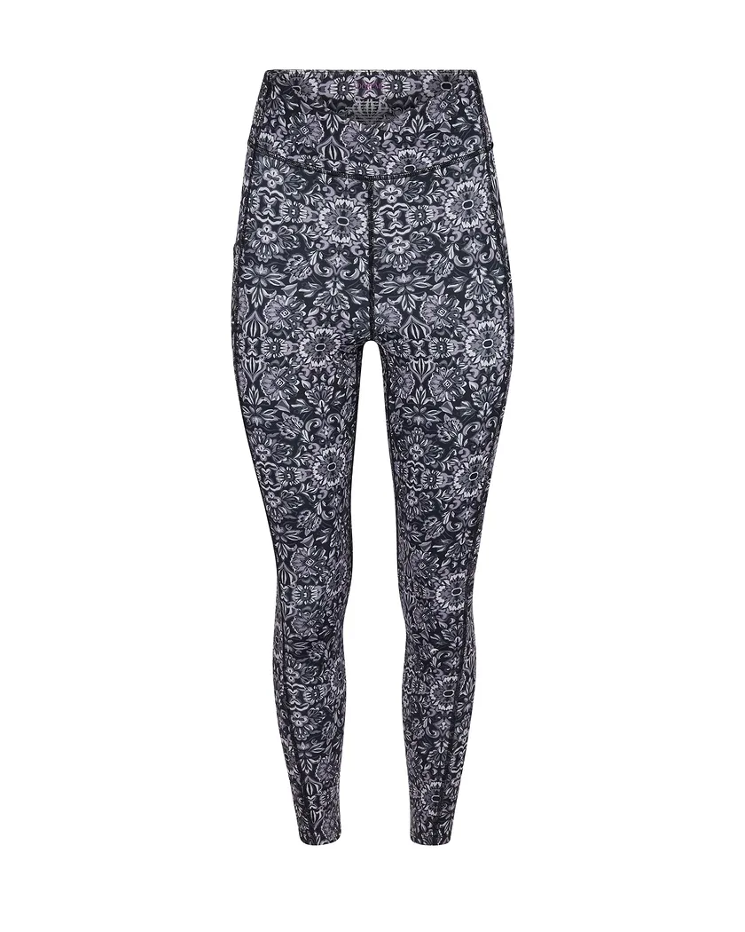 Lotus Crossover Legging Geo Black activewear bundle Still 3