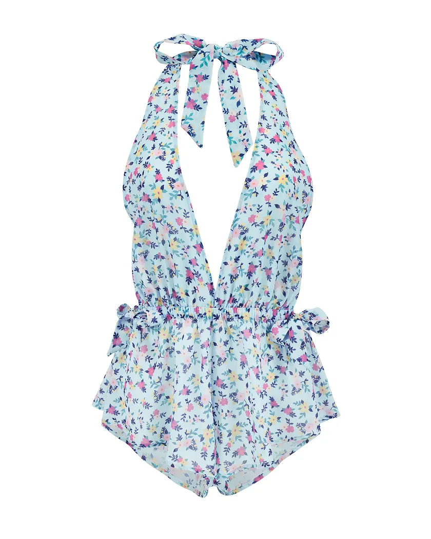 Merilyn Ditsy Blue lingerie bundle Still 2