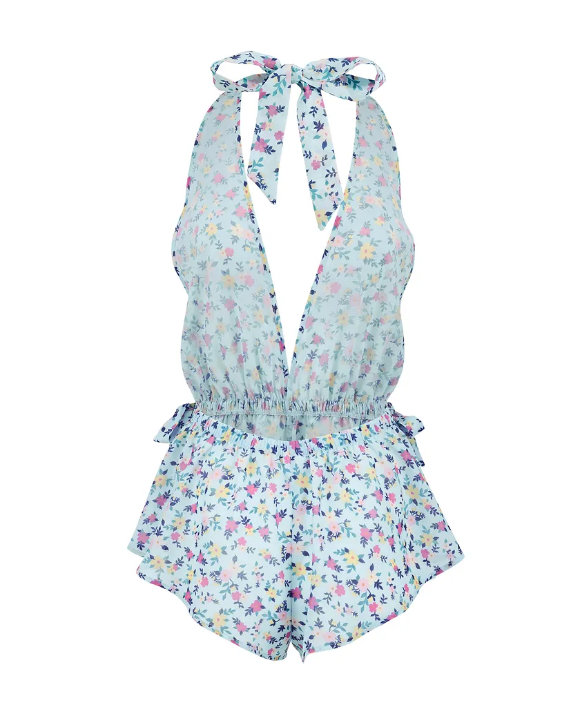 Merilyn Ditsy Blue lingerie bundle Still 6