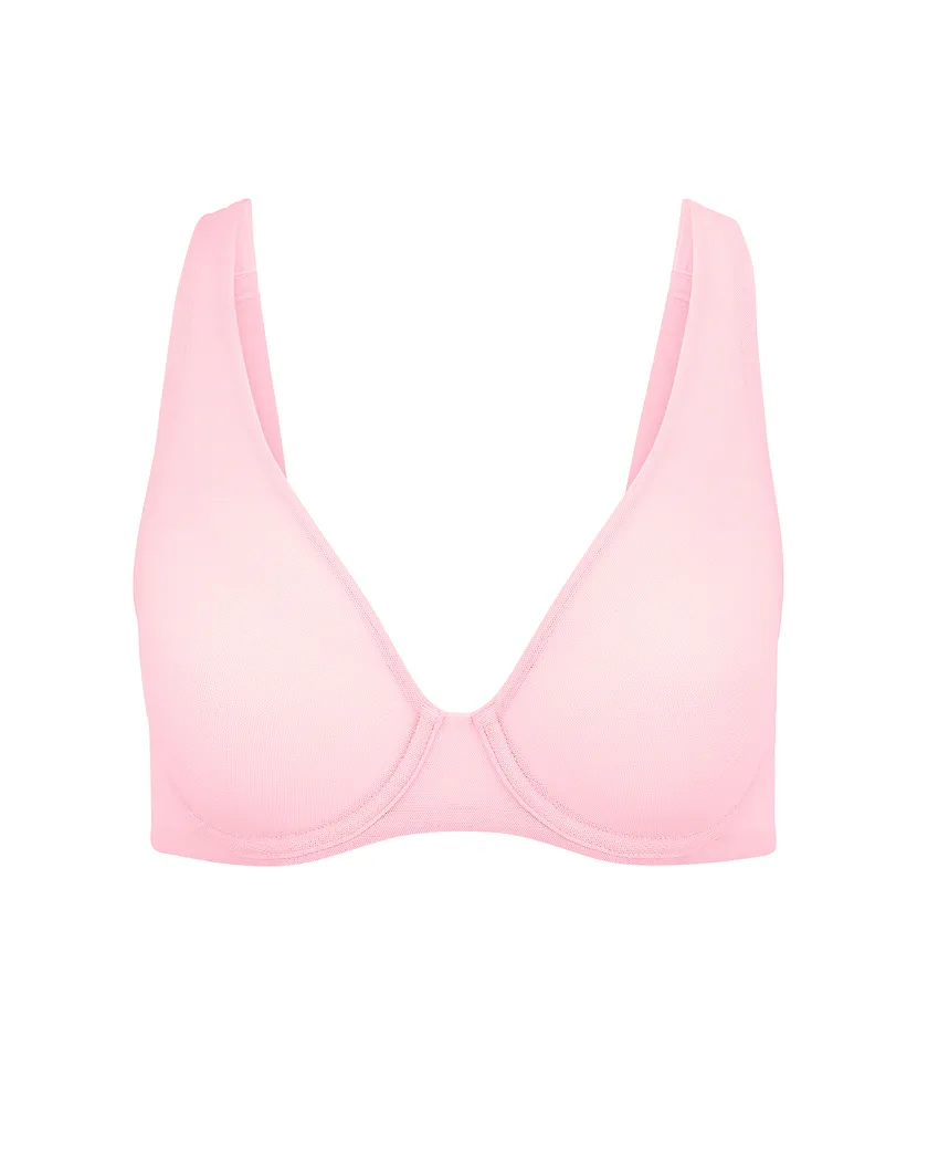 Ivy Medium Pink Unlined bra bundle Still 3