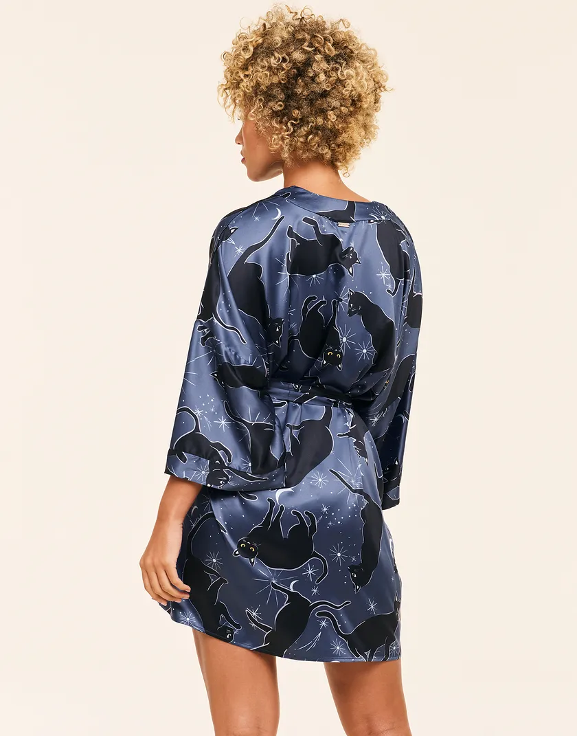 Izabella B1 Convo Blue sleepwear bundle Model 4