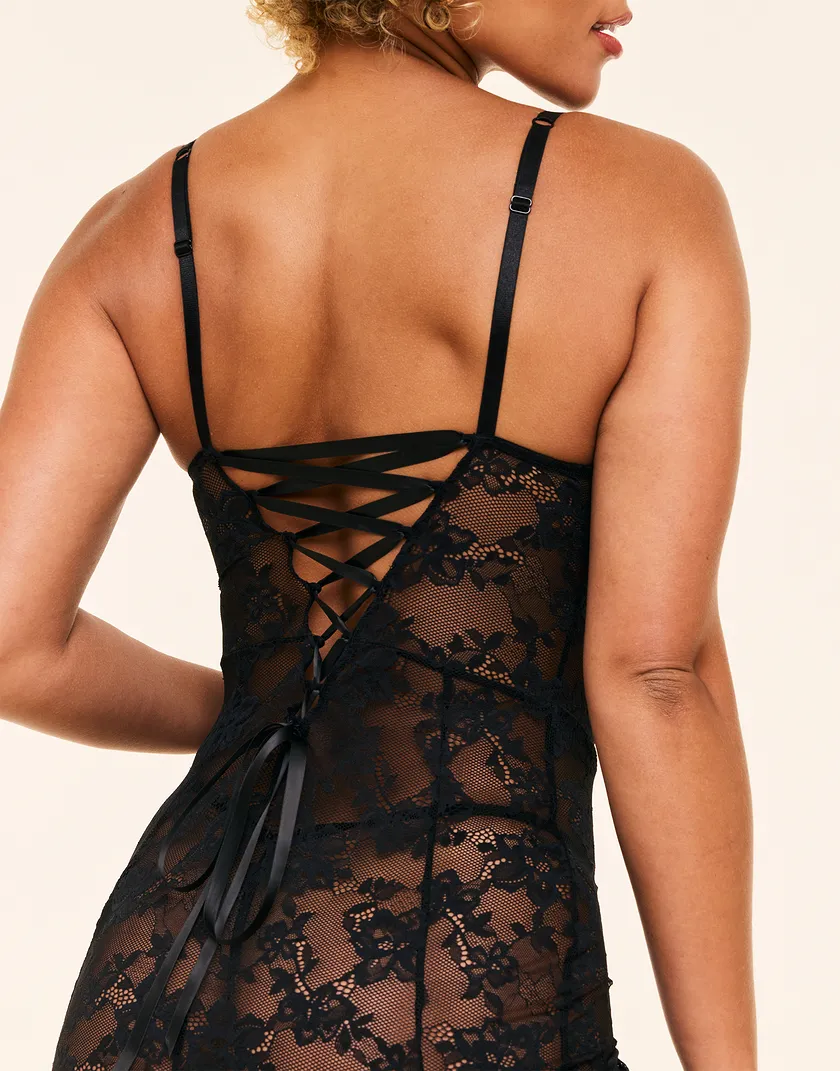 Brielle Black Contour lingerie bundle Model 6