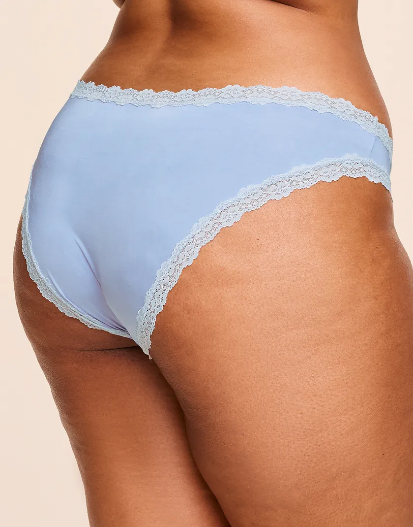 Lana Bikini Medium Blue Plus panty bundle Model 2