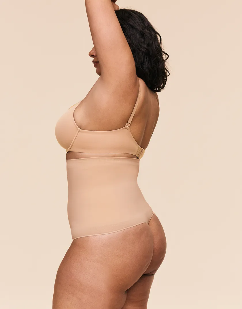 Riya Light Beige Plus shapewear bundle Model 5