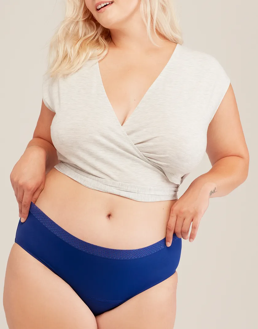 Madison Midi Brief Dark Blue Plus panty bundle Model 5