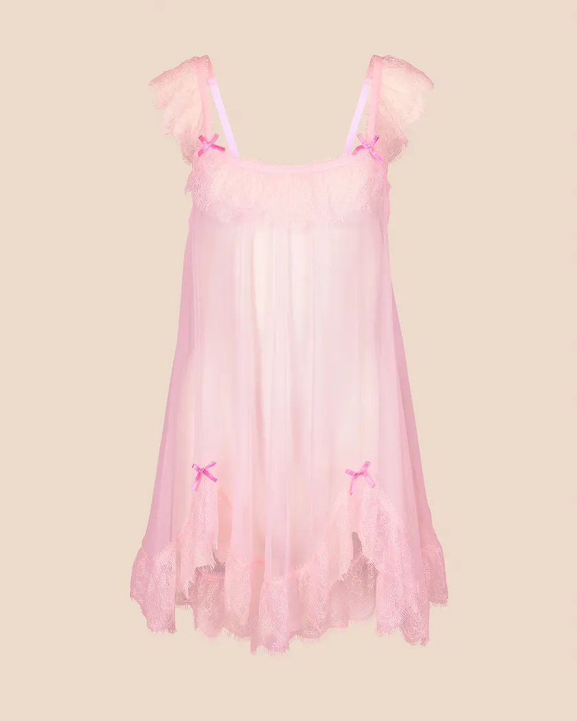 Celine Light Pink lingerie bundle Still 3