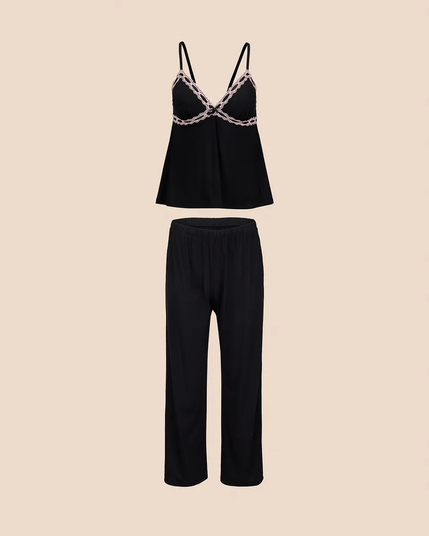 Eloisa Black sleepwear bundle Still 3