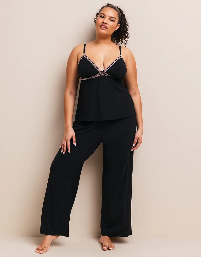 Eloisa Black Plus sleepwear bundle Model 2