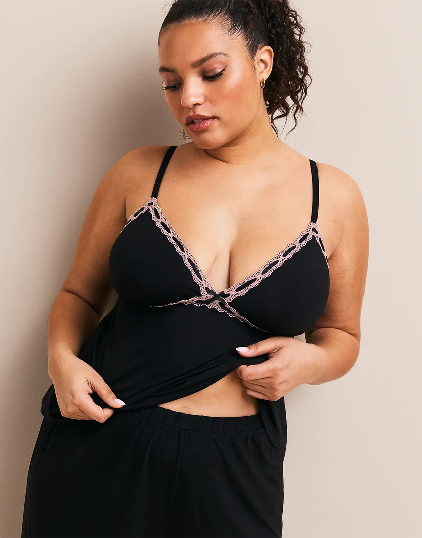 Eloisa Black Plus sleepwear bundle Model 5