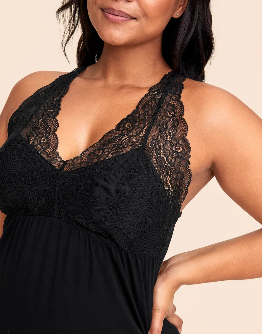 Richelle Black Plus sleepwear bundle Model 3