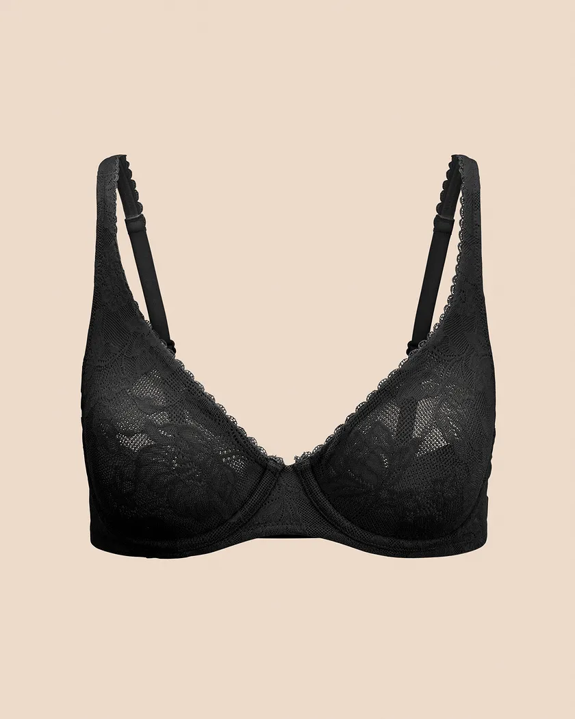 Winona Black Unlined bra bundle Still 3