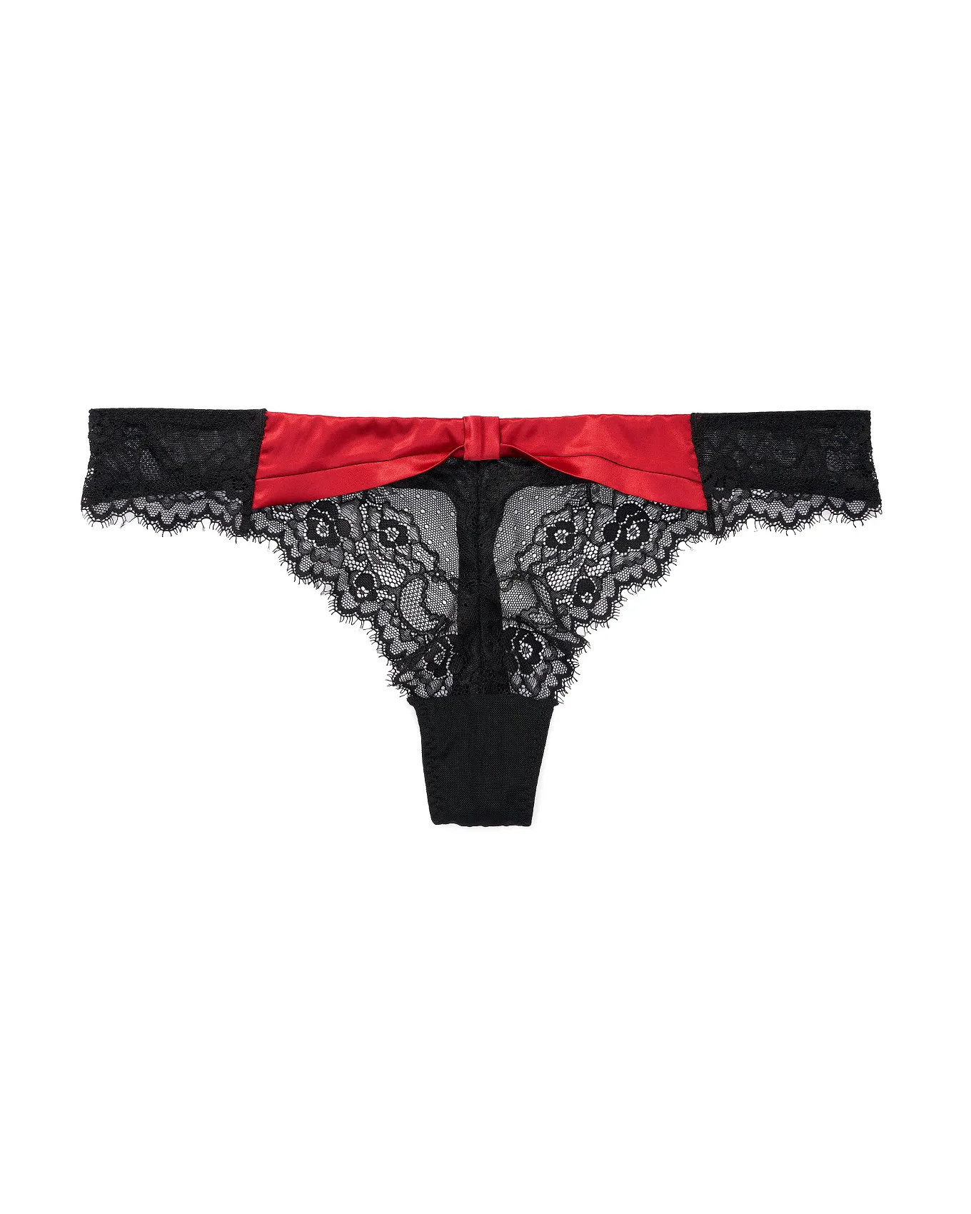 Holley Dark Red Thong Panty, M-4X | Adore Me