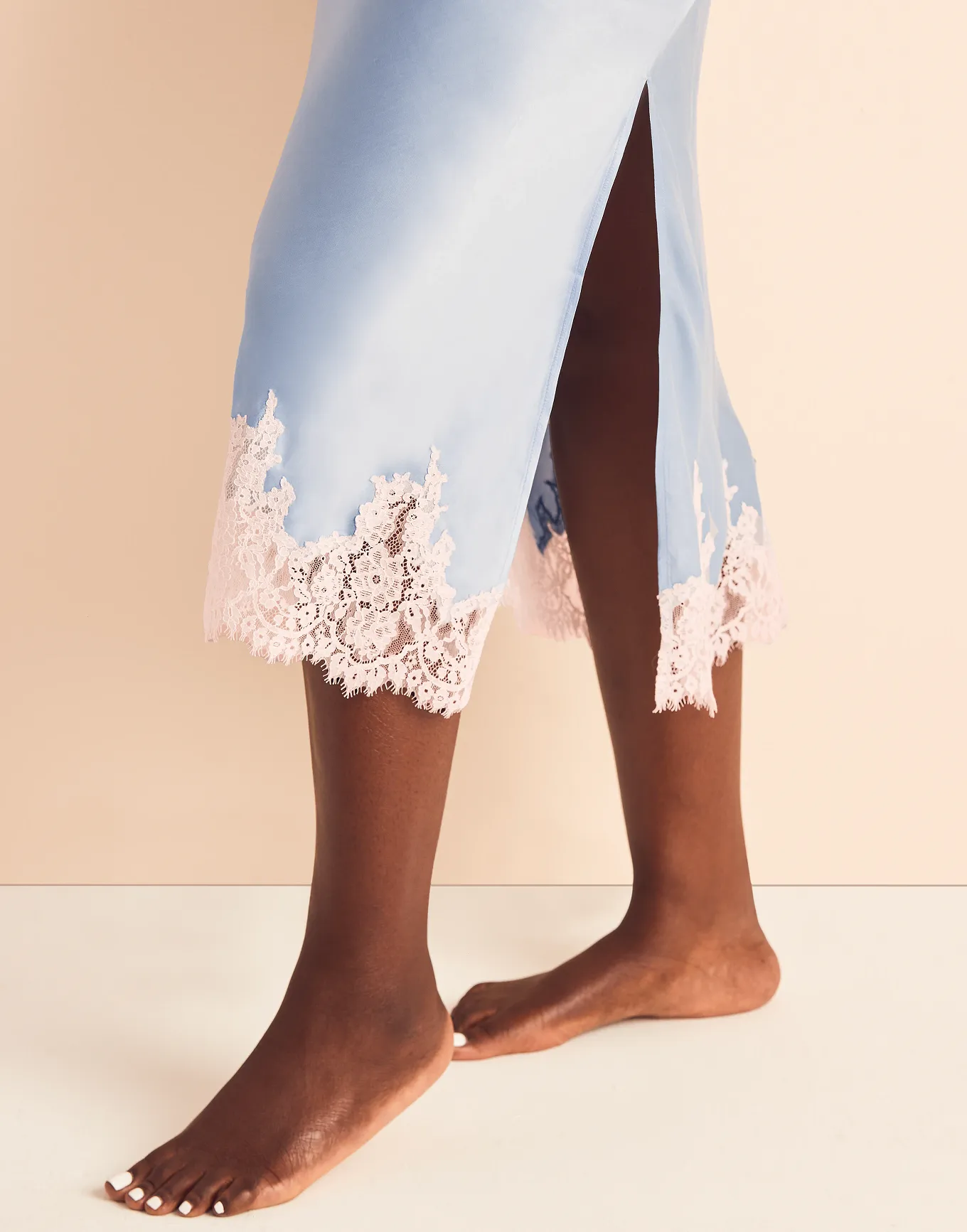 Vegan Silk Gown Unlined