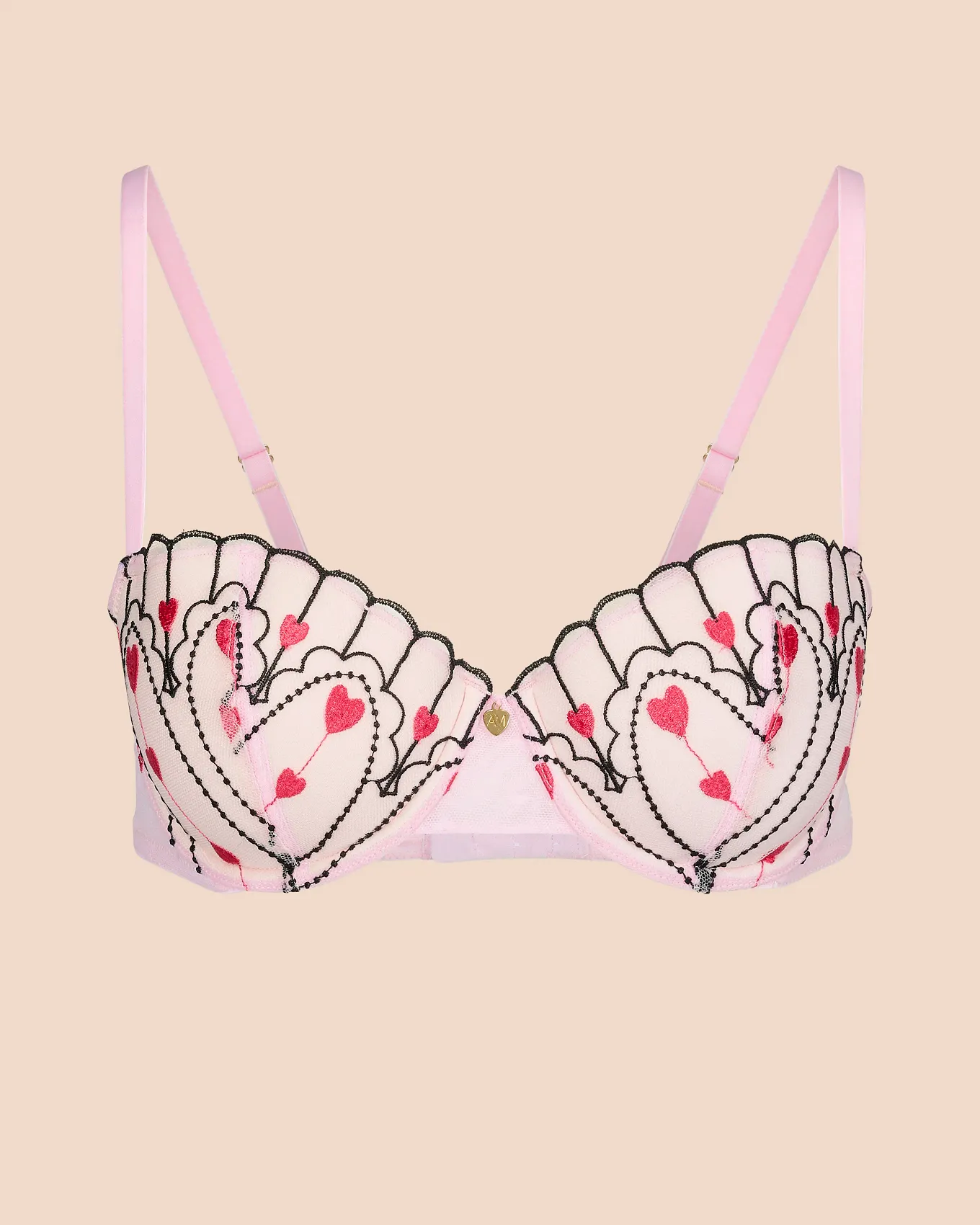 Amorette Light Pink Contour Bra, 30A-46DDD | Adore Me