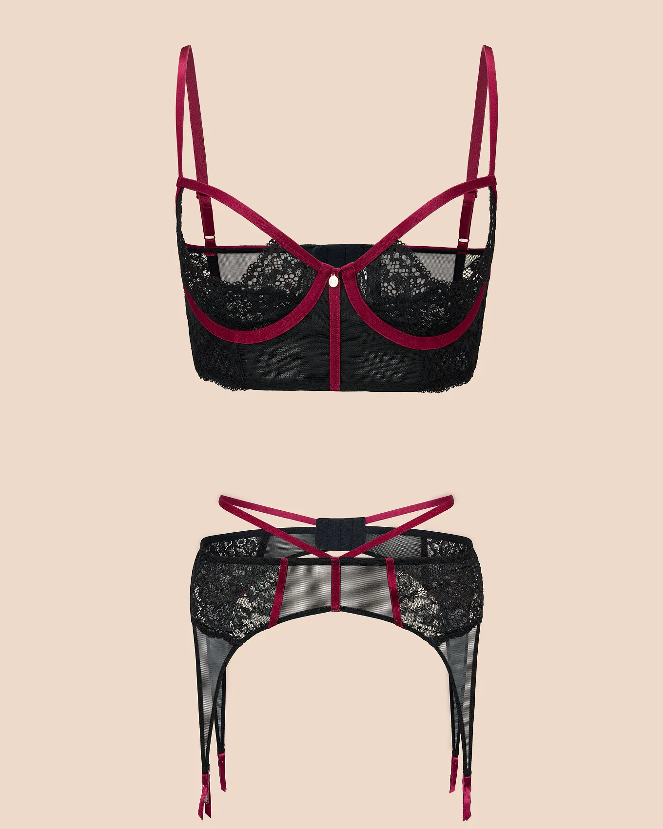 Chevelle Black Cupless Longline, 34C-38DD Adore Me