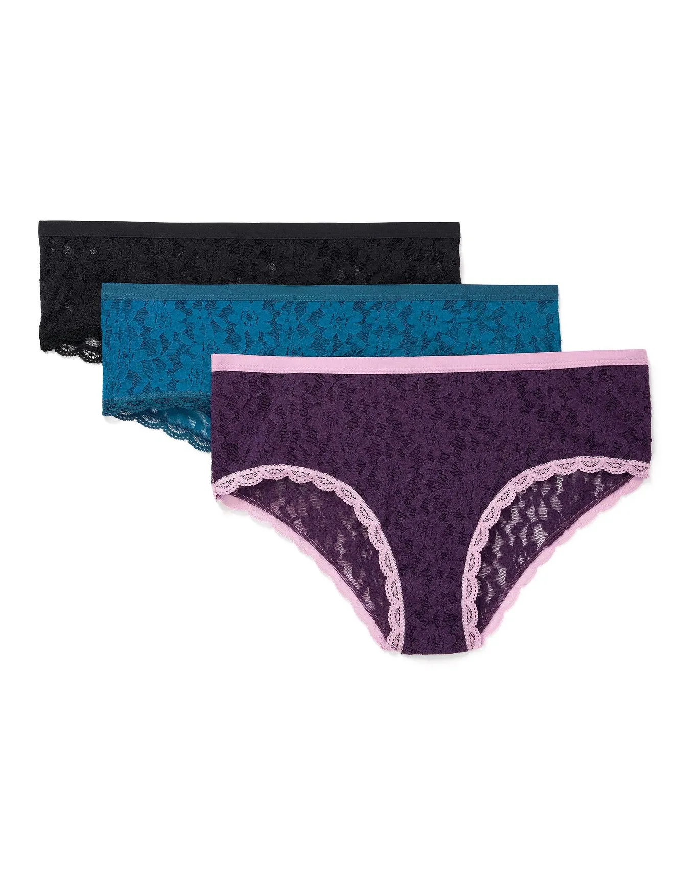 3-Pack Elite A/O Fashion Cheeky Panties