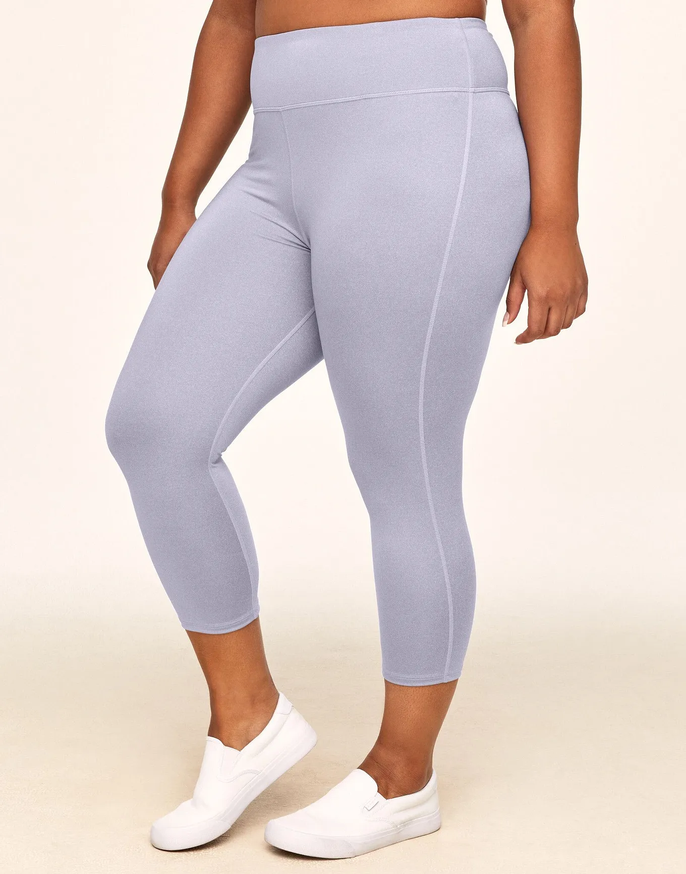 Haley Heathered Crop Legging