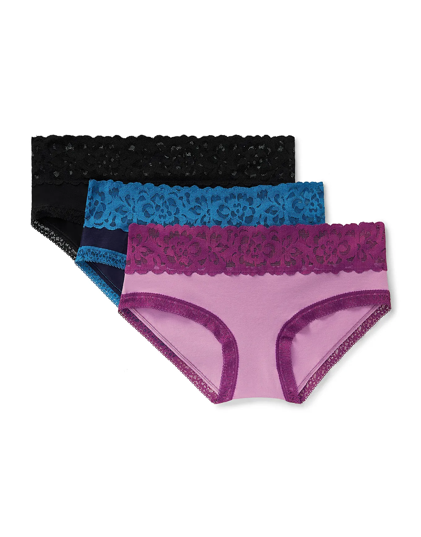 3-Pack Millie Cotton Hipster Panties