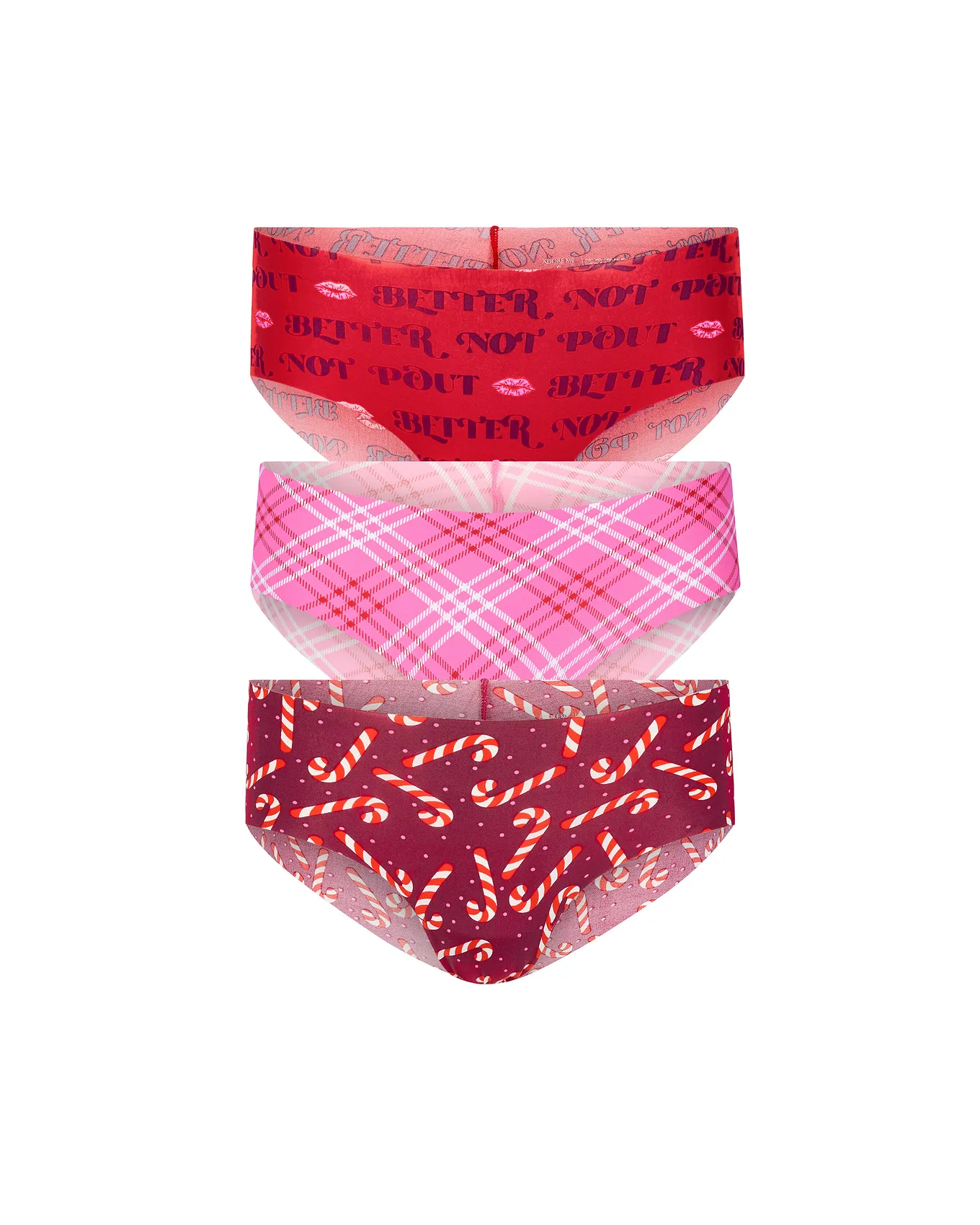3-Pack Mabel Invisible Hipster Panties