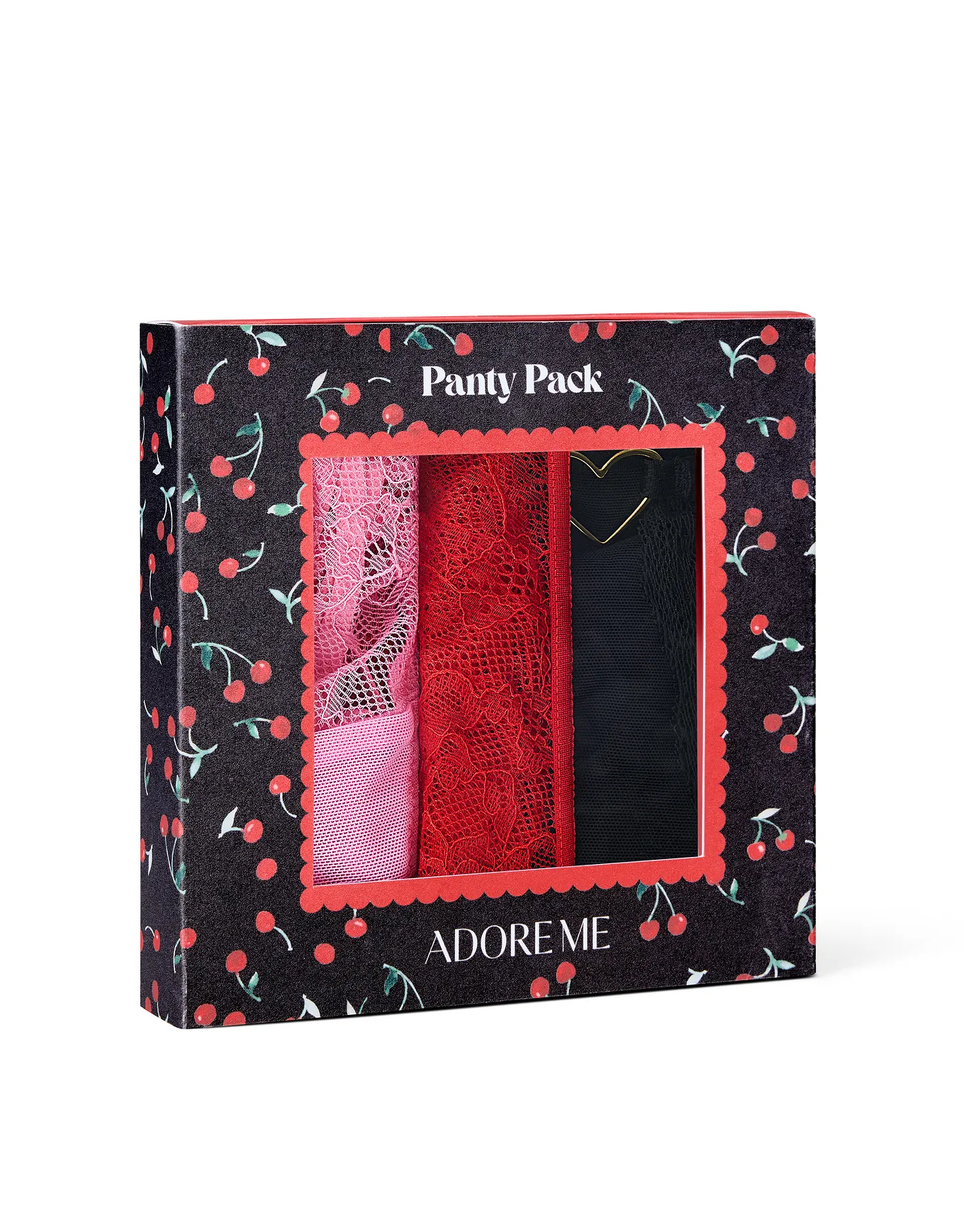 3-Pack Sexy Panty Crotchless Panties